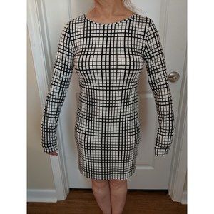 Forever 21 Geometric Pattern Pencil Dress …